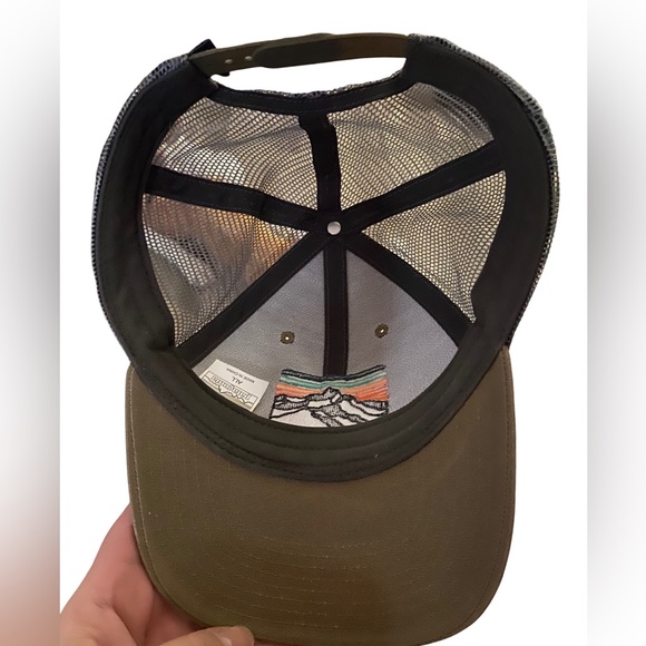 Patagonia Line Logo Ridge Trucker SnapBack Hat - Picture 5 of 5